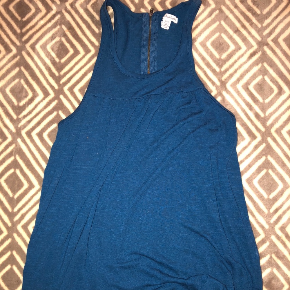 American eagle blue tank top